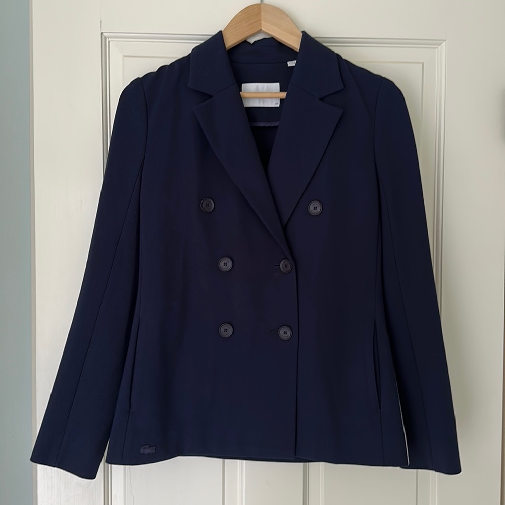 Lacoste Blue Sports Blazer